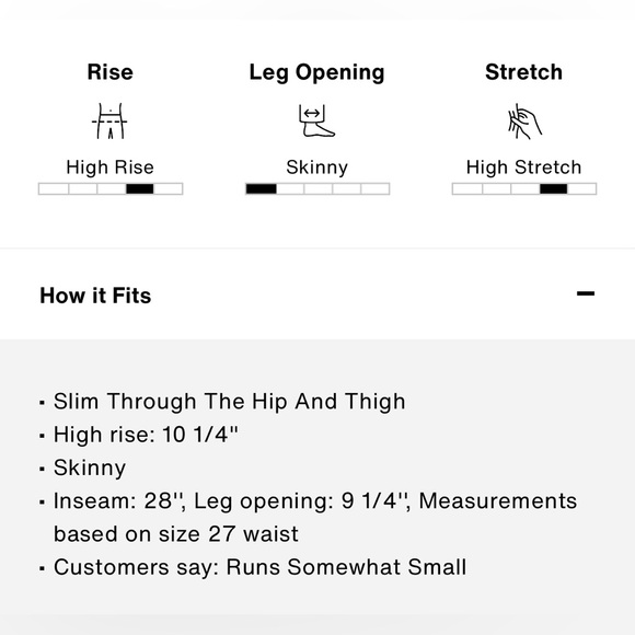 Levi’s 720 High Rise Super Skinny Jeans — Medium Wash — Size 28 - Picture 9 of 9